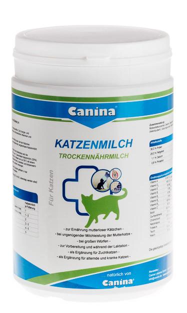 Canina Katzenmilch Канина заменитель молока для котят 450 г (230815)